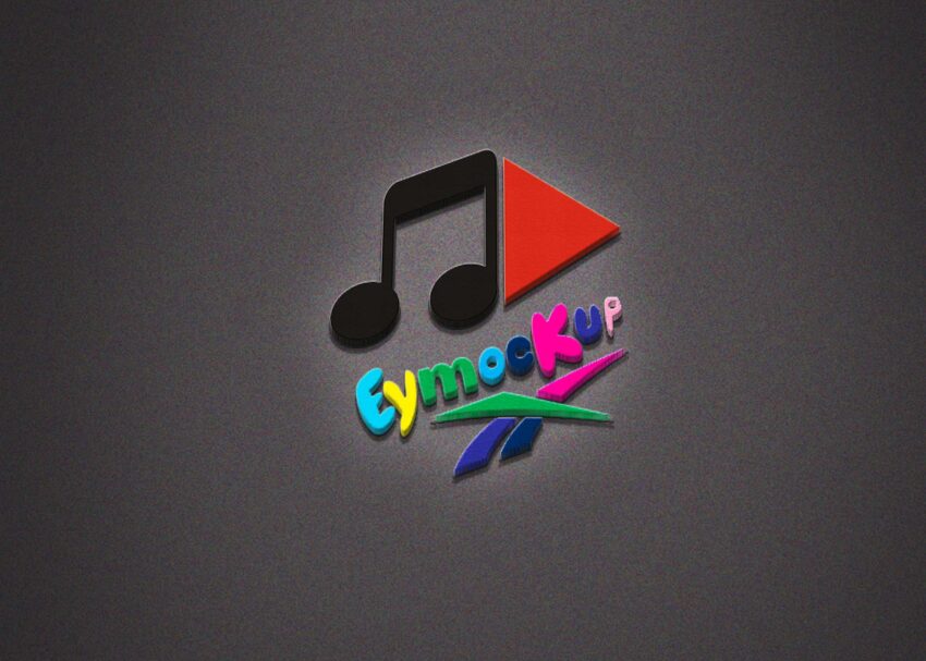 Free Modern Music Logo Mockup