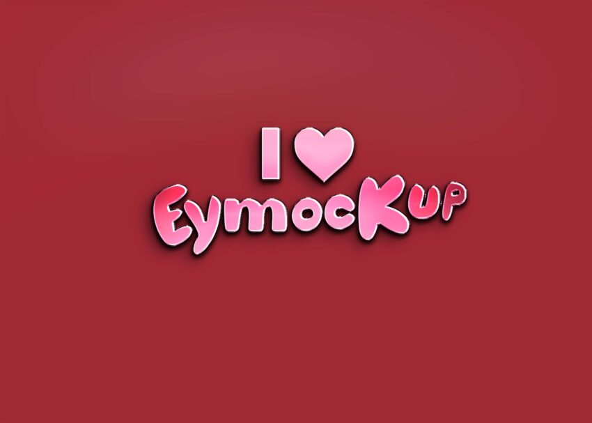 Free Pink Logos Mockup Free Pink Logos Mockup