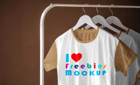 Free Realistic Tshirt Mockup