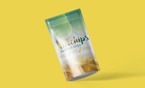 Chips Stand up Pouch Mockup