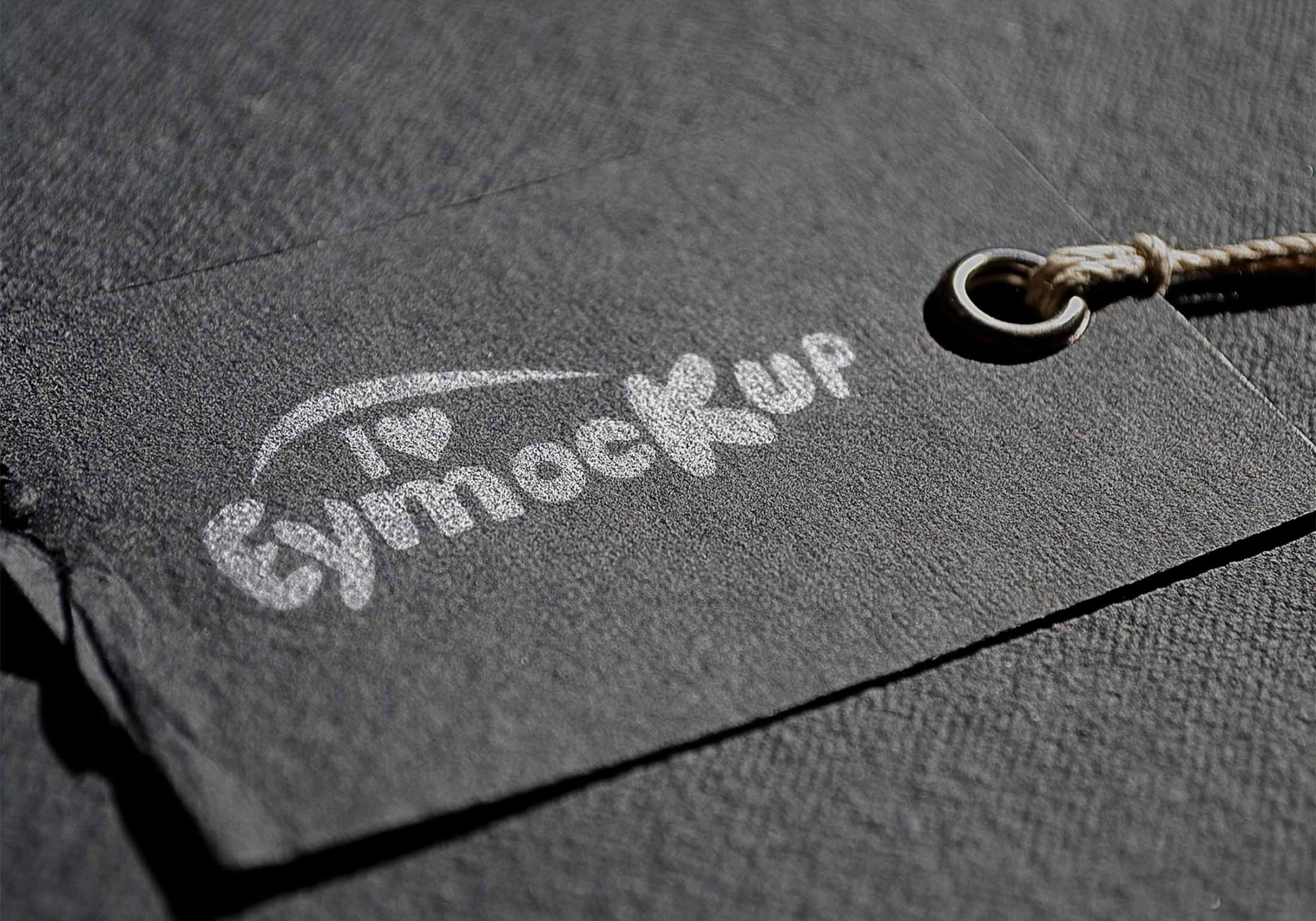 Downloadable Clothing Tag Mockup Template Clothing Tag Mockup 1