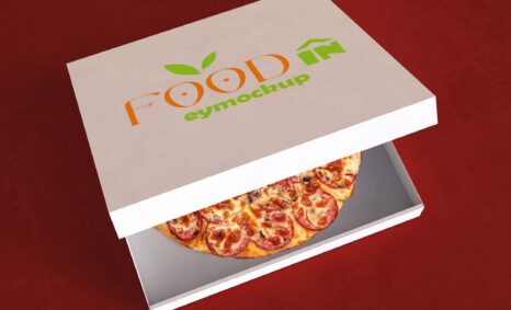 Pizza Box Branding Mockup