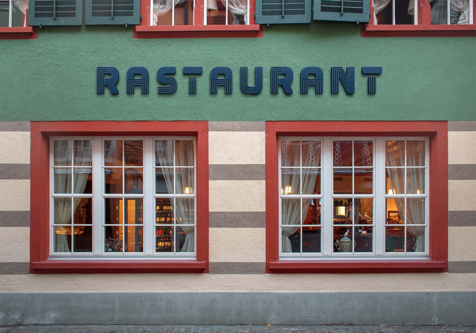 Free Store Wall Mockup Download Store Wall Mockup 2 1