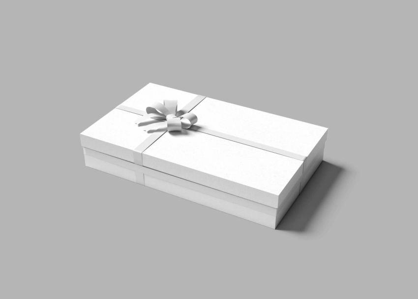 Gift Box Mockup 1