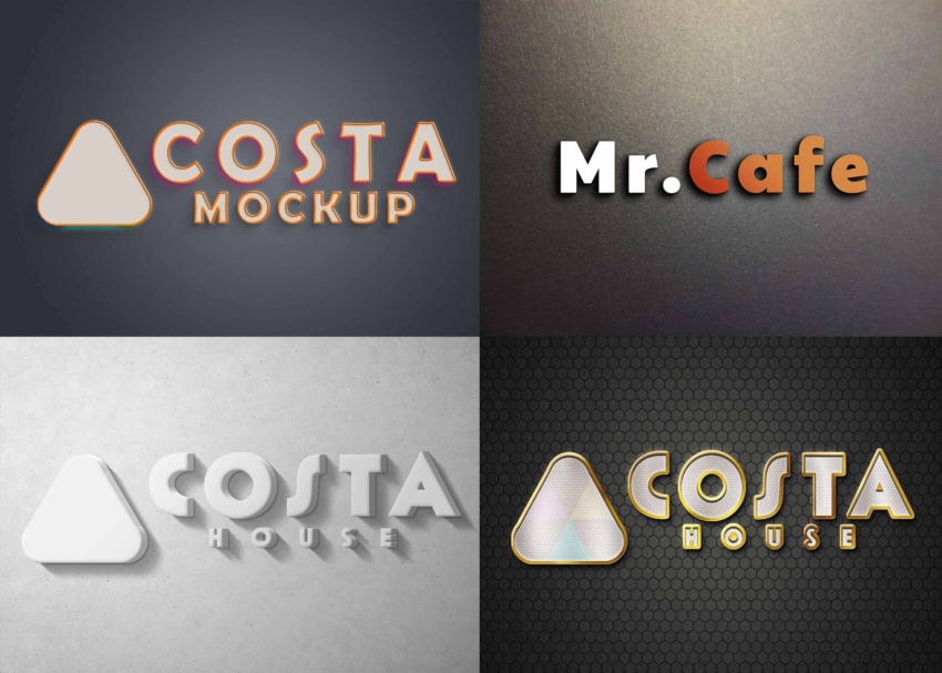Create Stunning 3D Text Mockups Easily 3D Text effect Mockup 1
