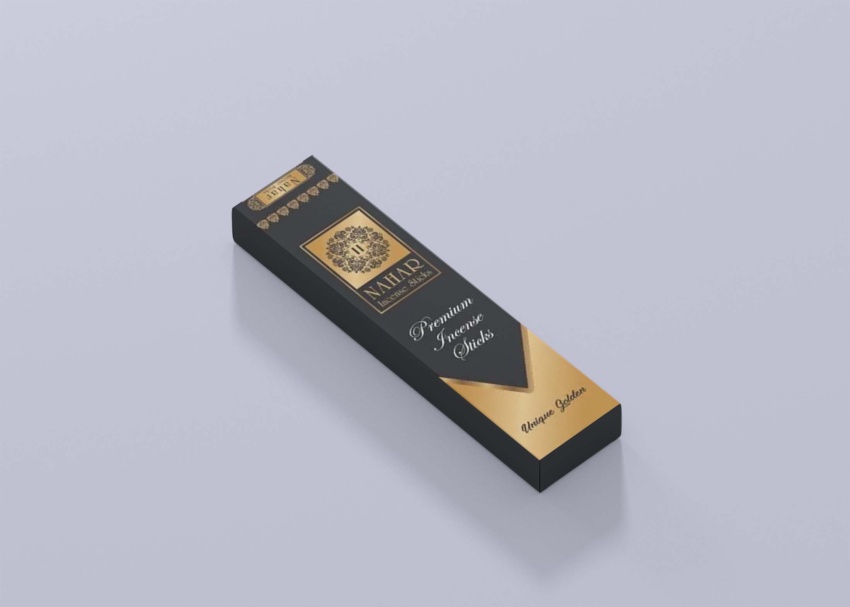 Stunning Agarbatti Box Mockups for Free Agarbatti Box Mockup 1