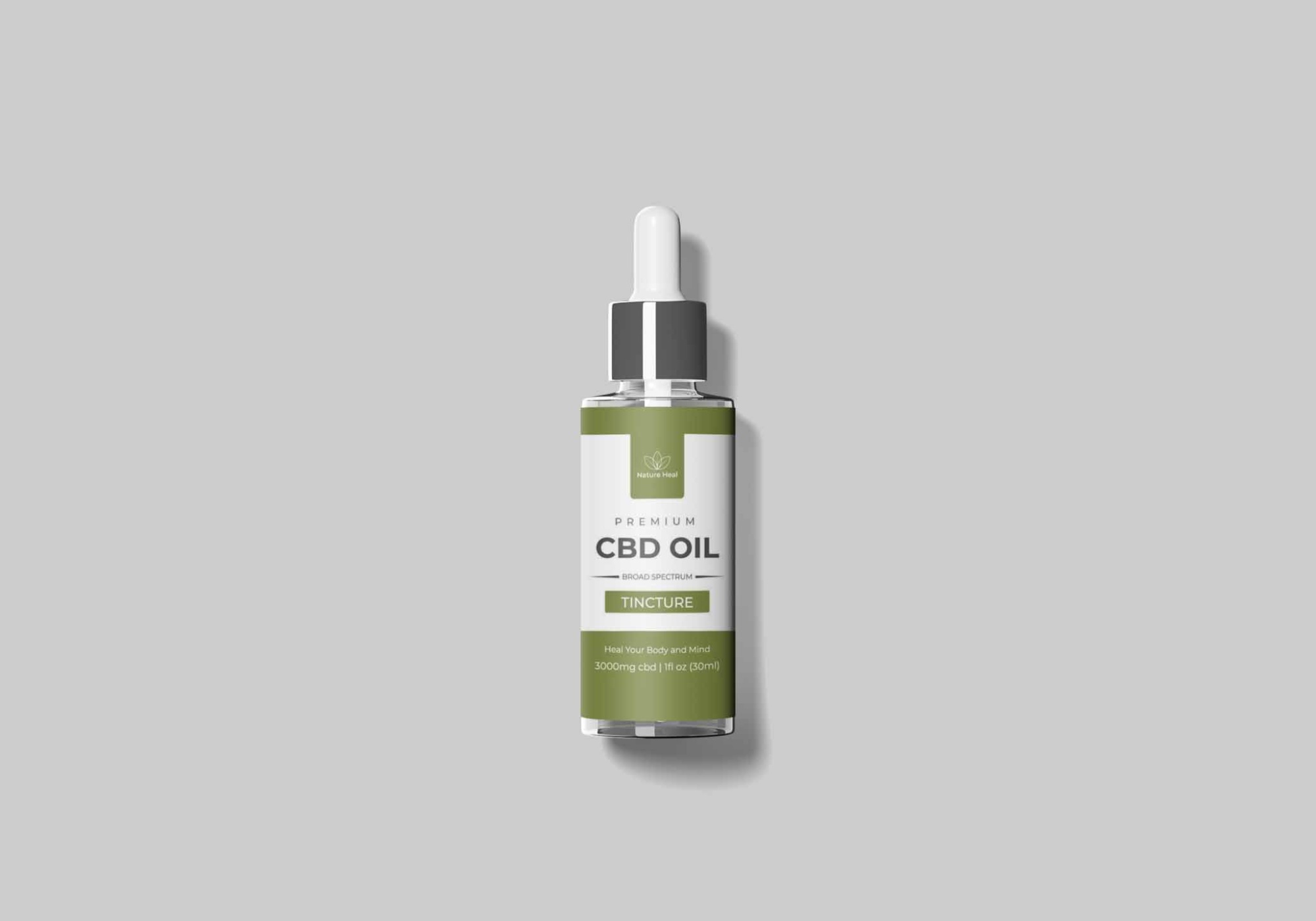 CBD Oil Packaging Mockup Designs CBD Oil Packaging Mockup 2