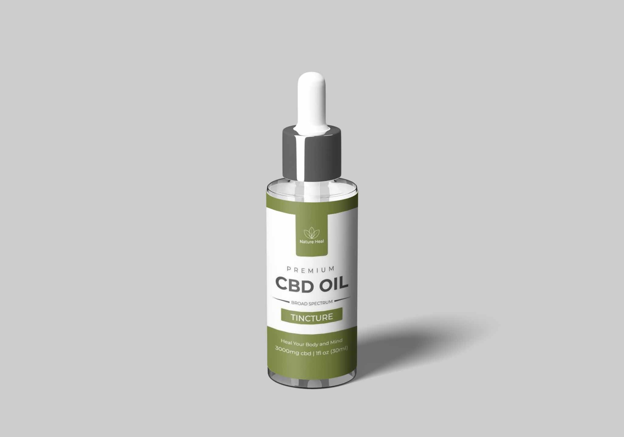 CBD Oil Packaging Mockup Designs CBD Oil Packaging Mockup 4