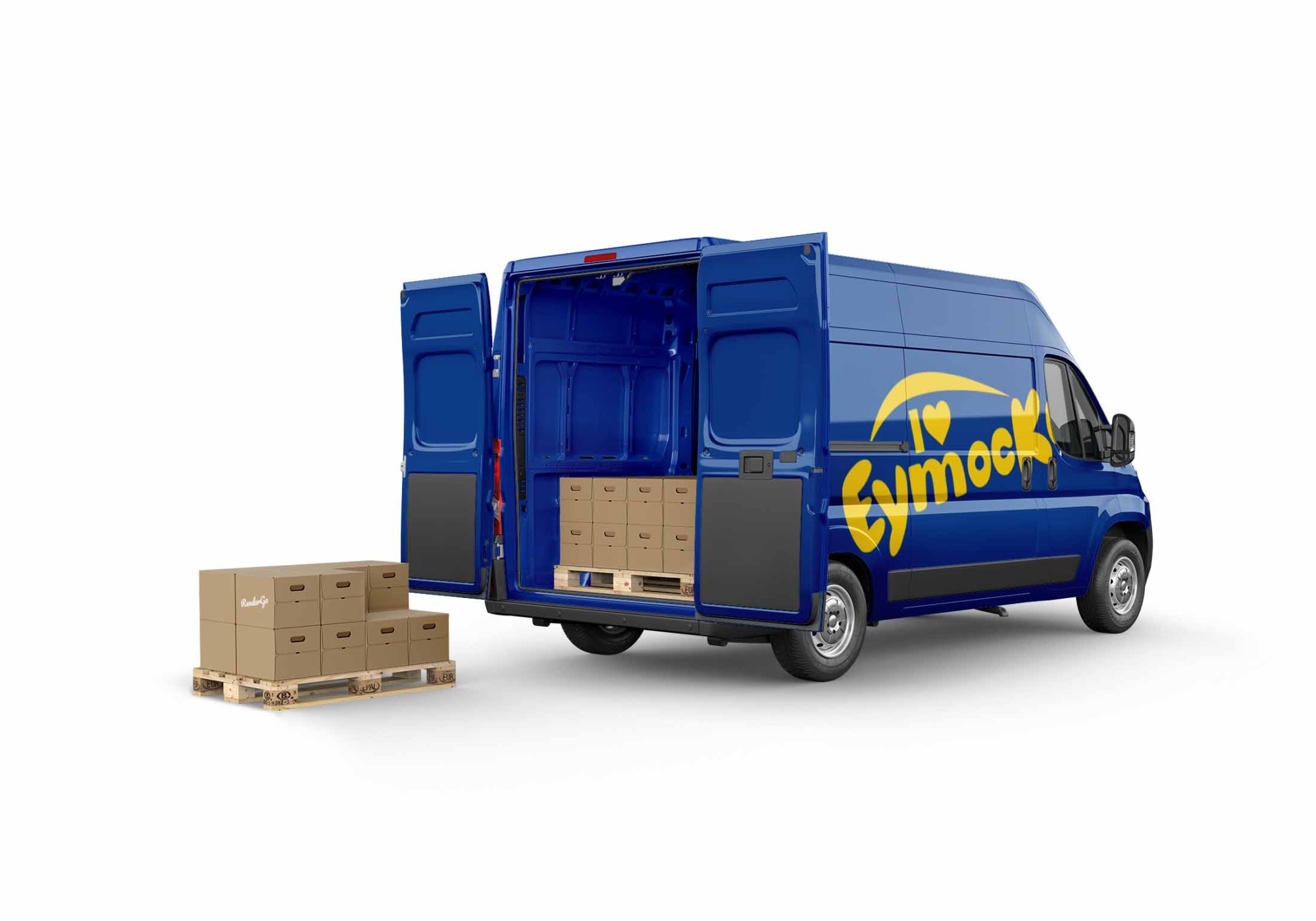 Professional Delivery Company Mockups Online Delivery mockup 1