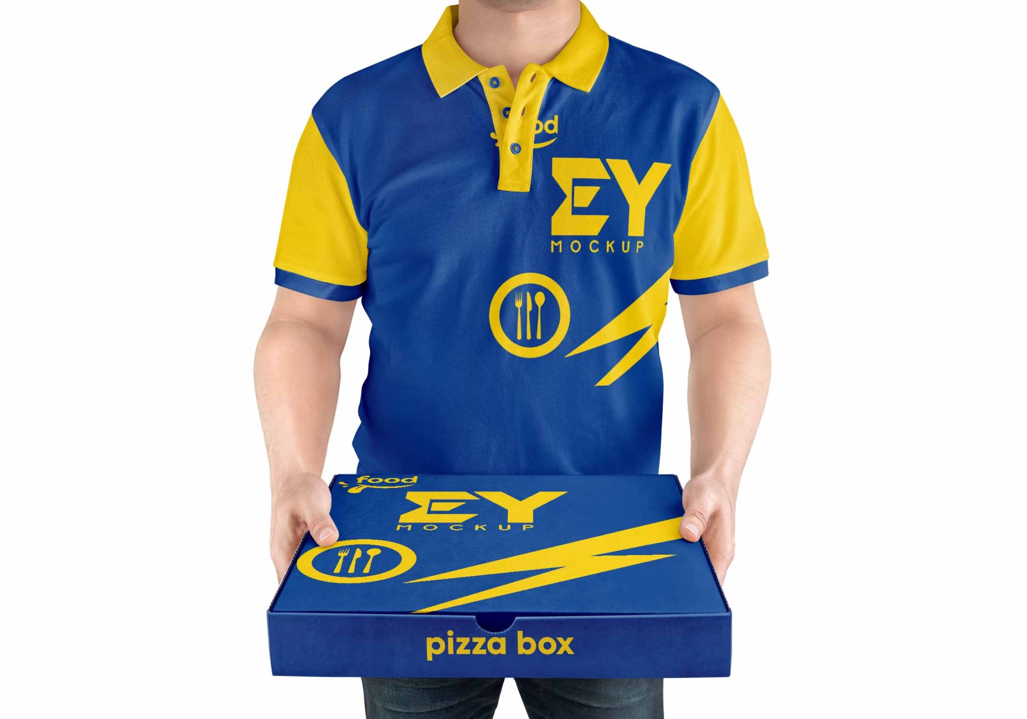 Professional Delivery Company Mockups Online Delivery mockup 4