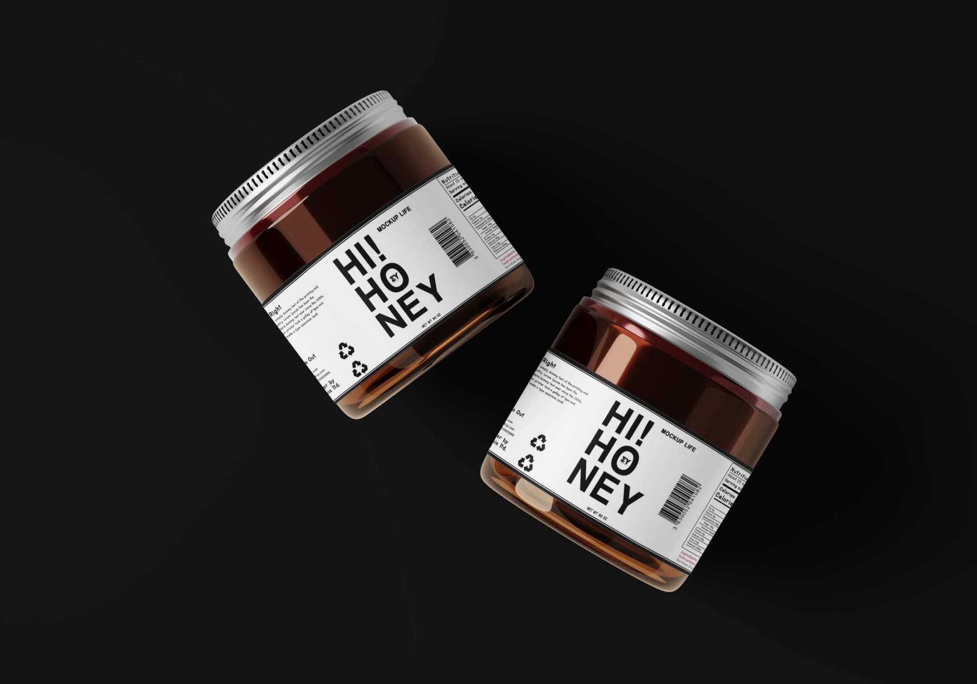 Versatile Glass Jar Mockups for Designers Glass Jar Mockups 3 1