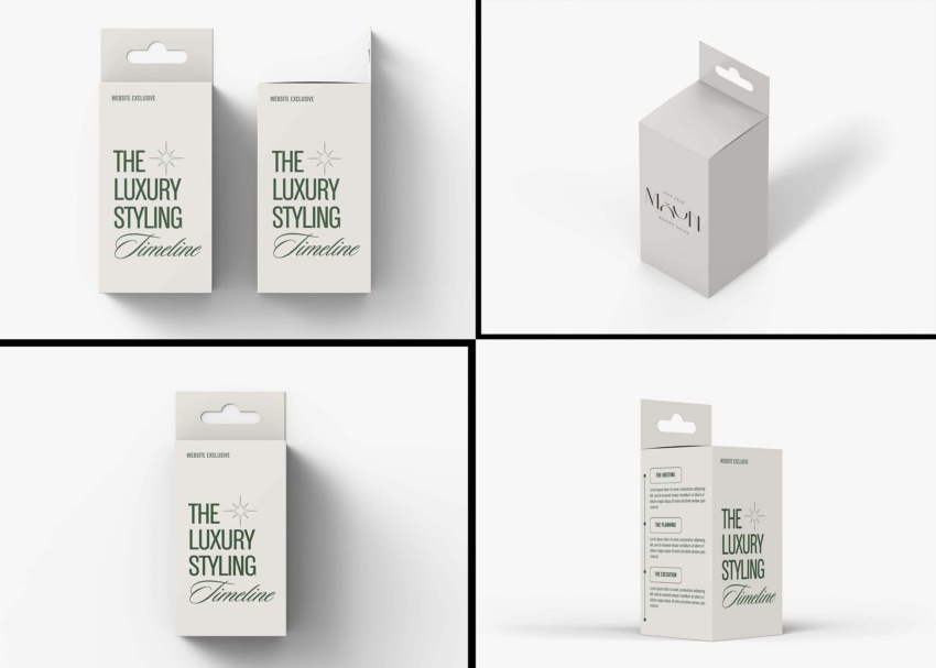 Creative Hanging Box Mockup Designs Hanging Box Packaging Mockup 1 1
