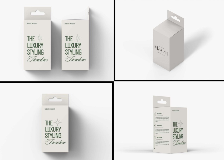 Hanging Box Packaging Mockup 1 1