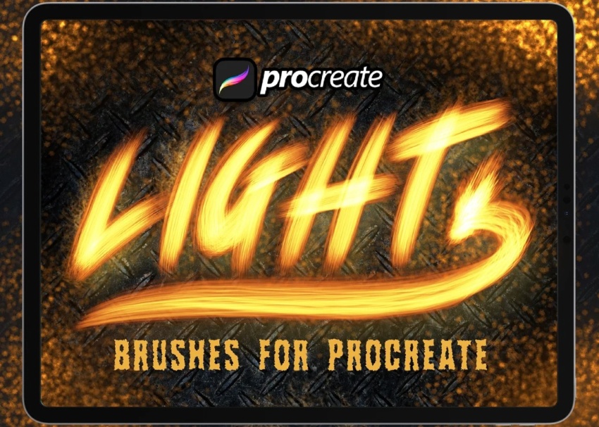 Light Brushes Procreate 1