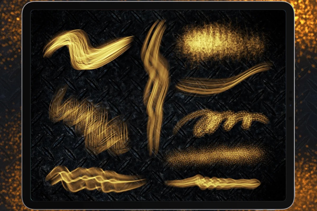Creative Light Brushes for Procreate Light Brushes Procreate 2