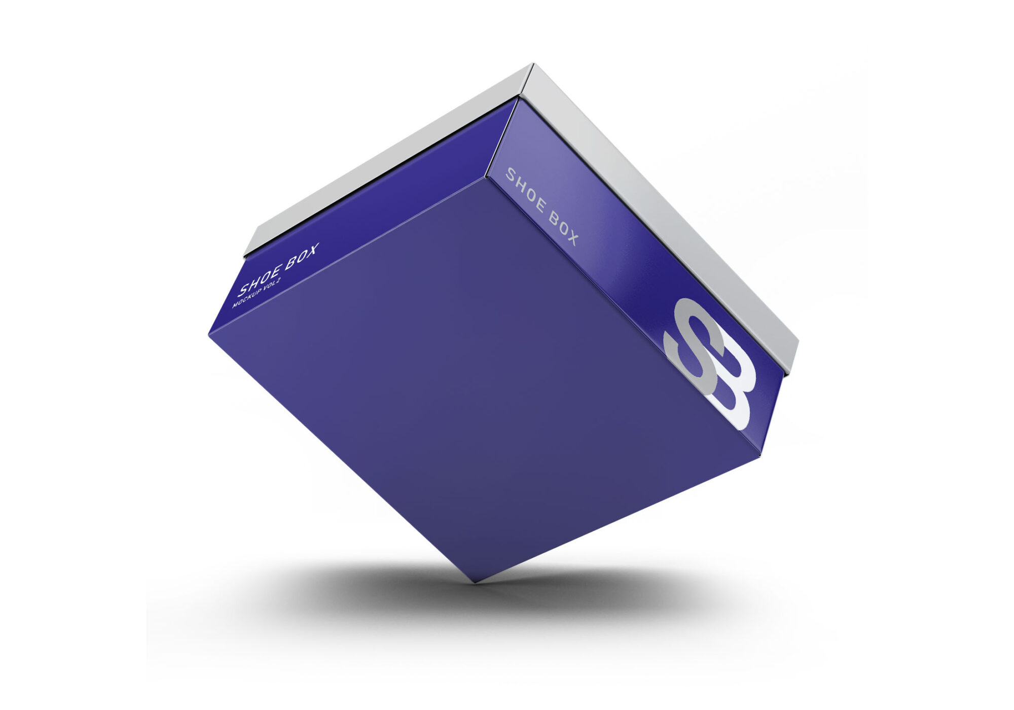 Paper Shoes Box Mockup 1