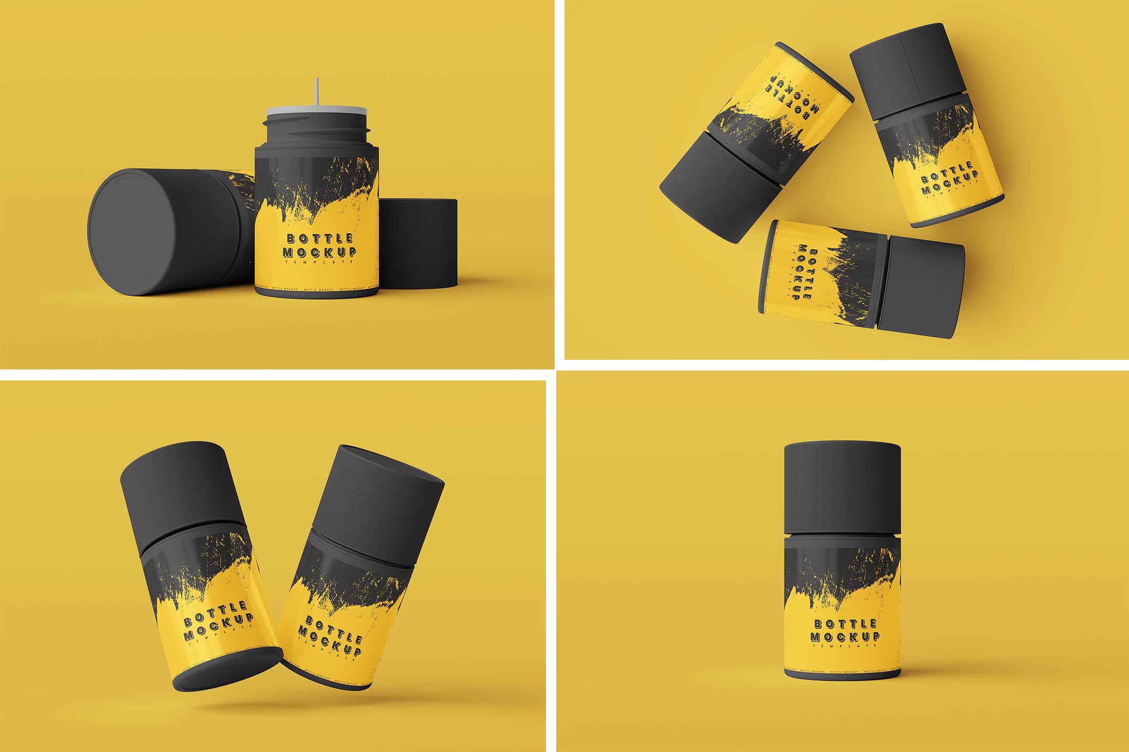 Plastic Tube Mockups