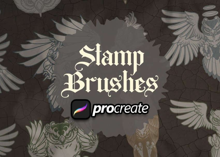 Procreate Handrawing Brushes Stamp