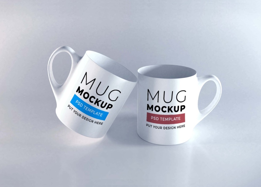 White Coffee Mug Mockup