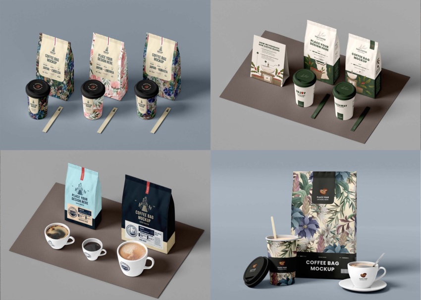 Coffee Bags Mockup 2 1