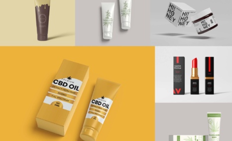 Cosmetic Products Mockup PSD 1 1
