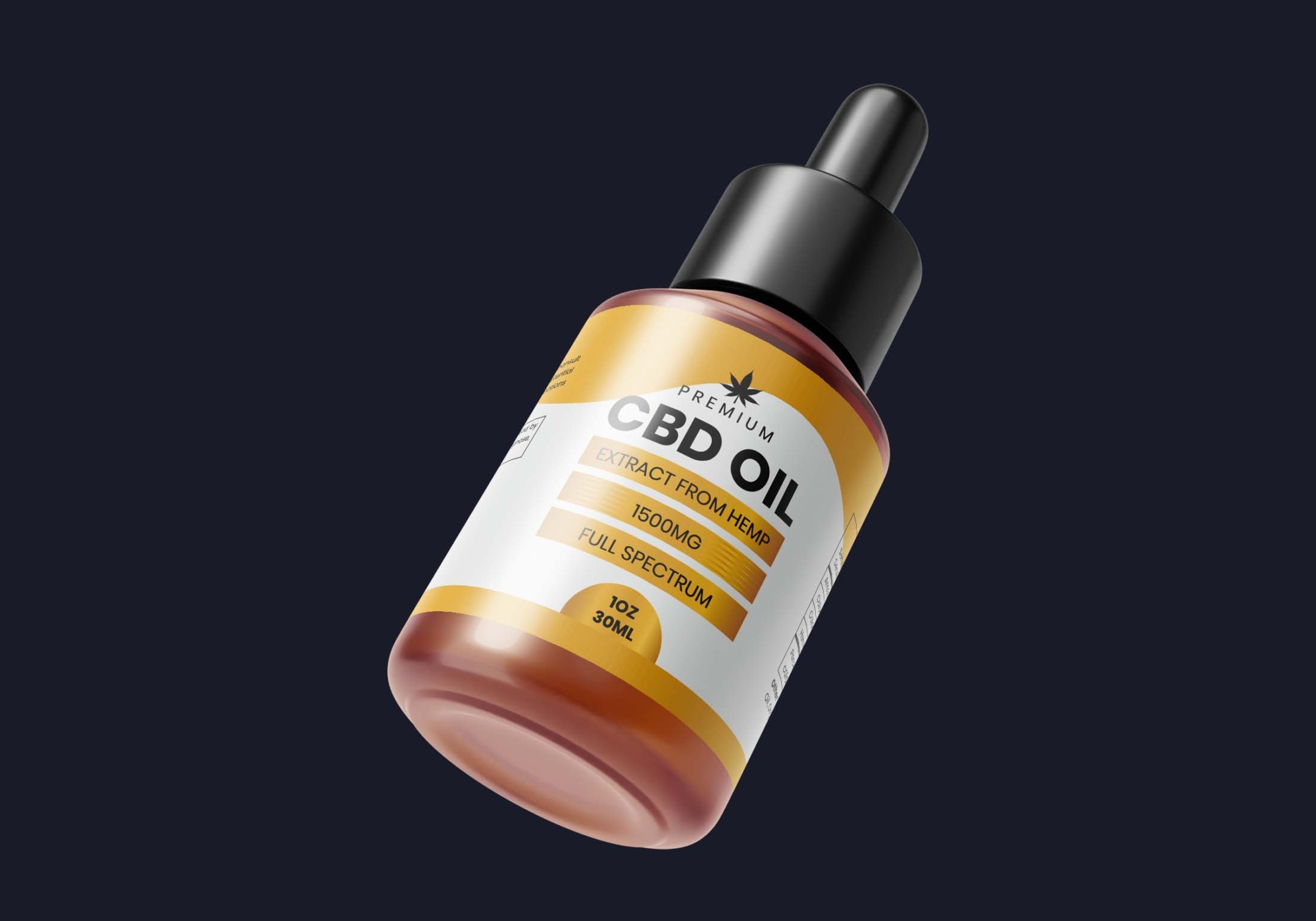 High-Quality Dropper Bottle Mockups Dropper Bottles Mockup 3