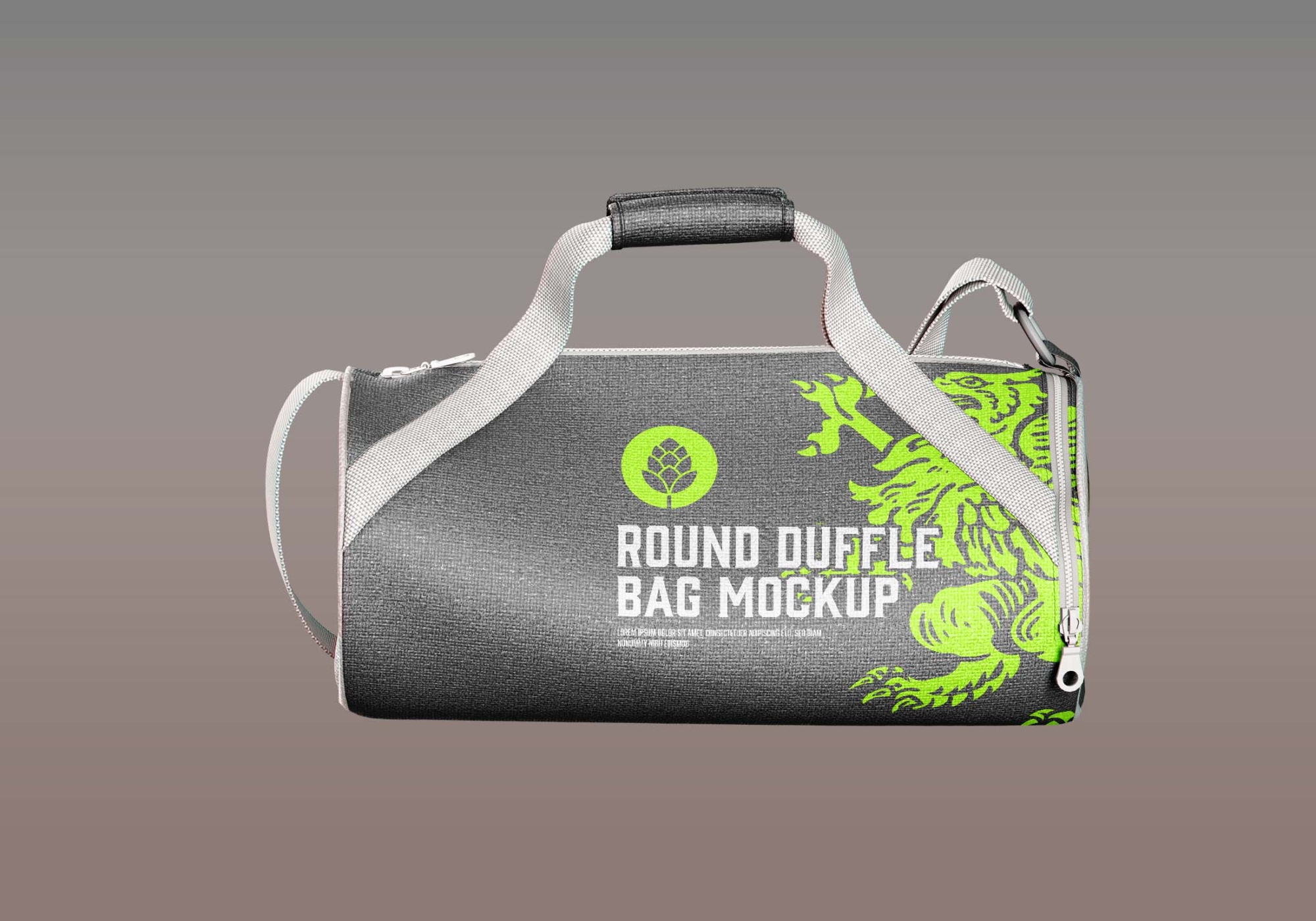 Stylish Duffel Bag Mockups for Designers Duffel Bag Mockup 2