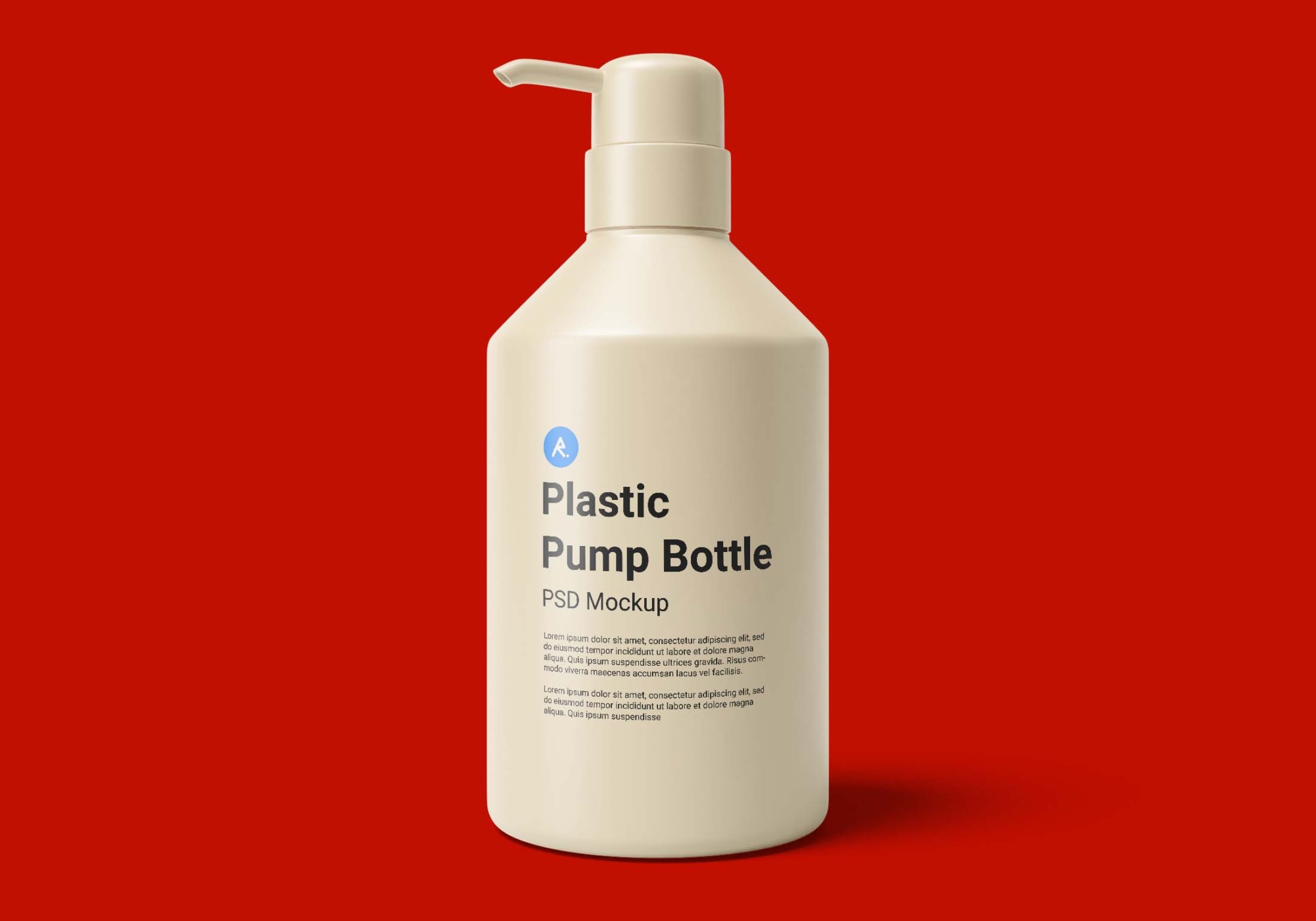 Free Dispenser Pump Bottle Mockup 4
