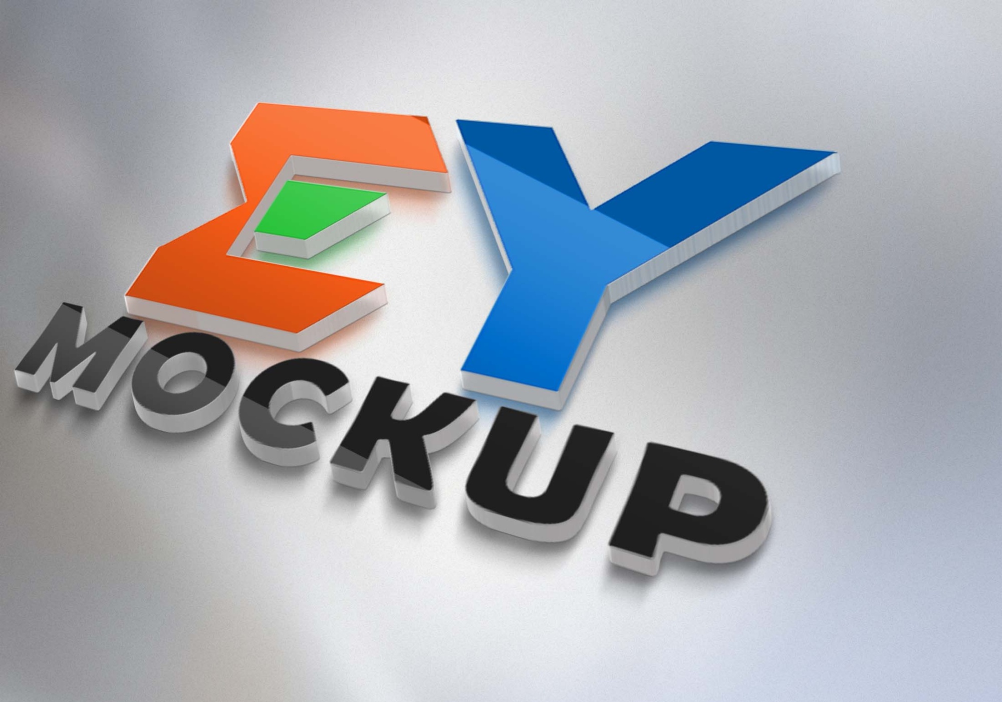Create Stunning 3D Logo Mockups Illustrator 3D Logo Mockup 10