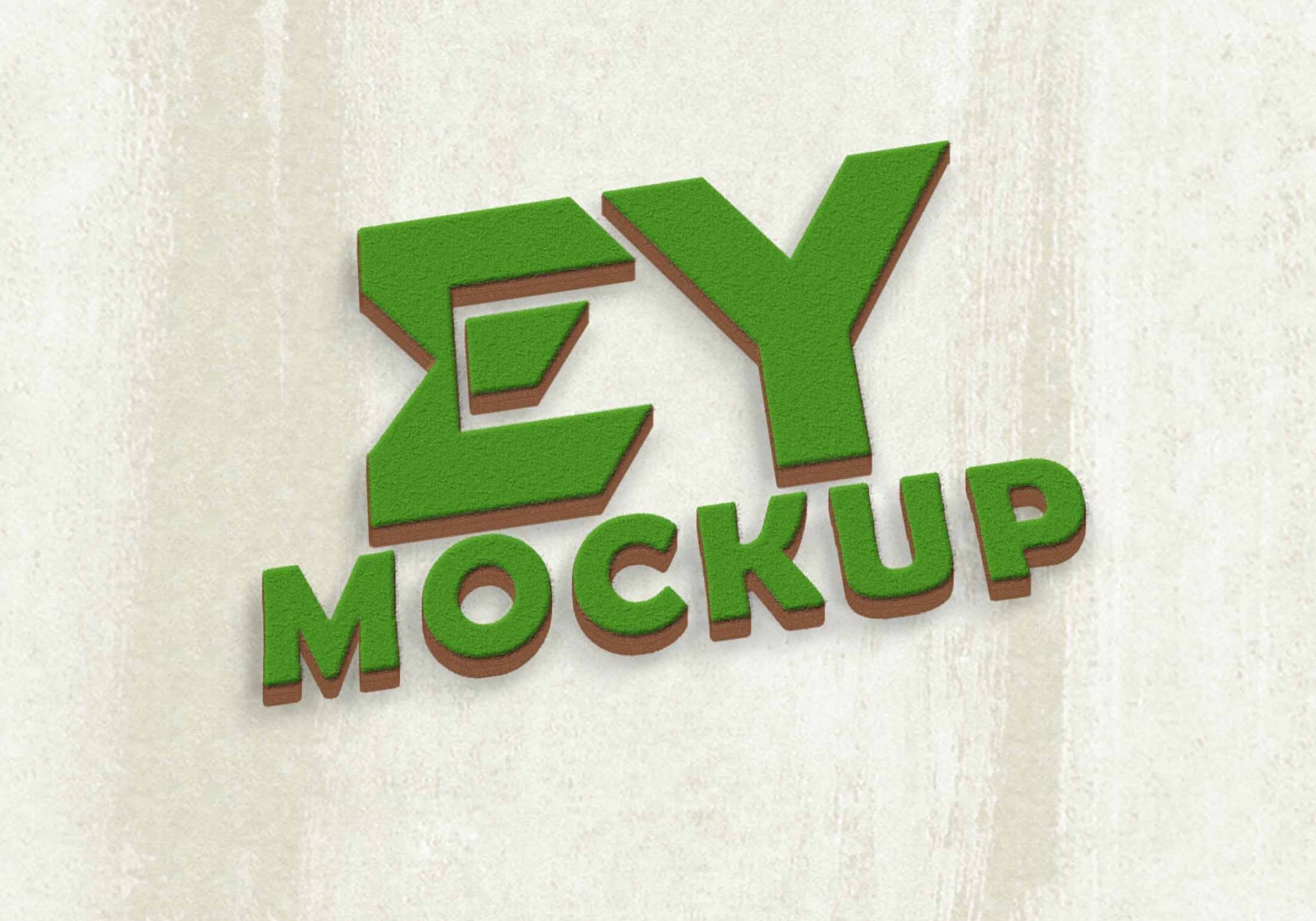 Create Stunning 3D Logo Mockups Illustrator 3D Logo Mockup 2