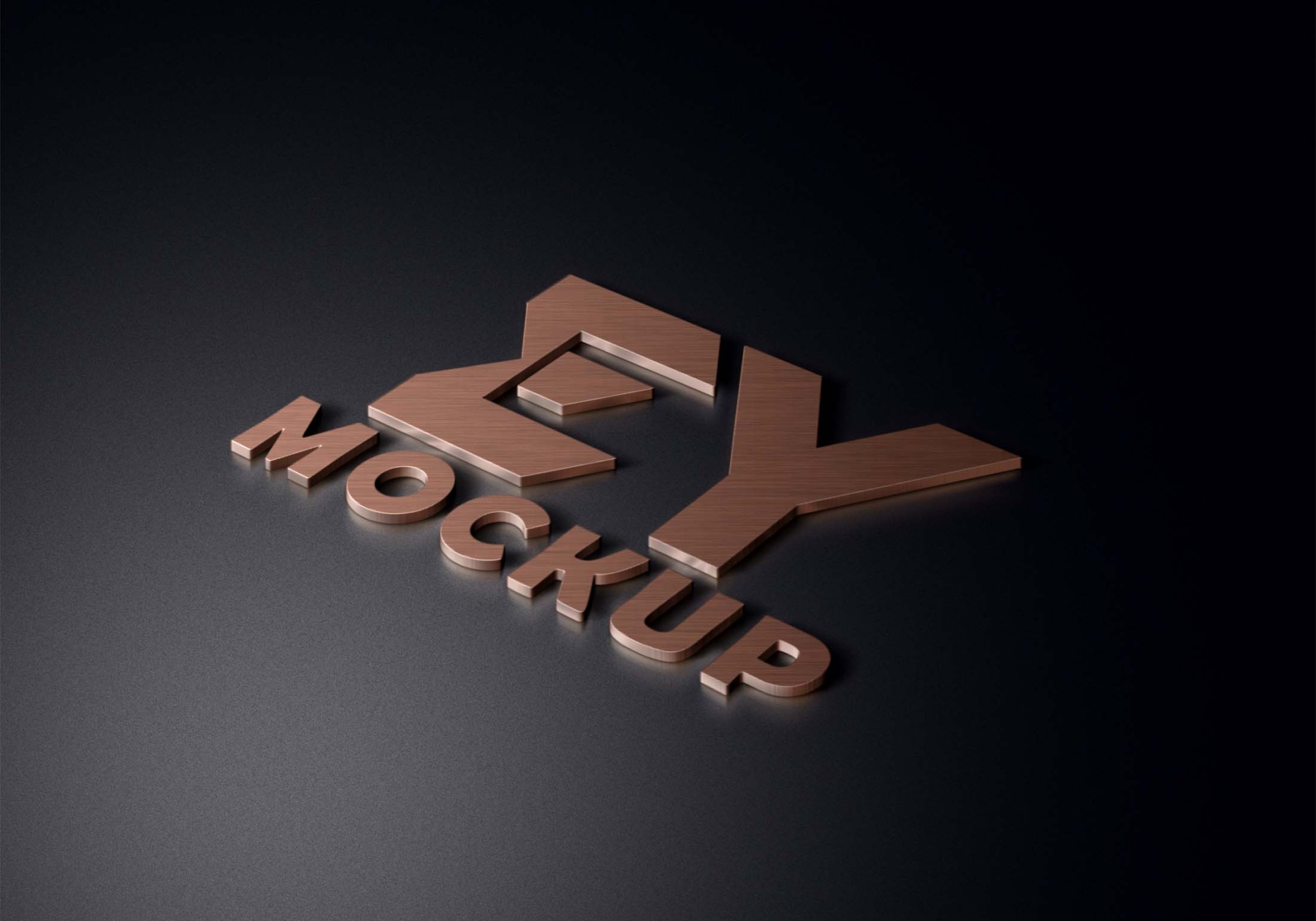 Create Stunning 3D Logo Mockups Illustrator 3D Logo Mockup 9