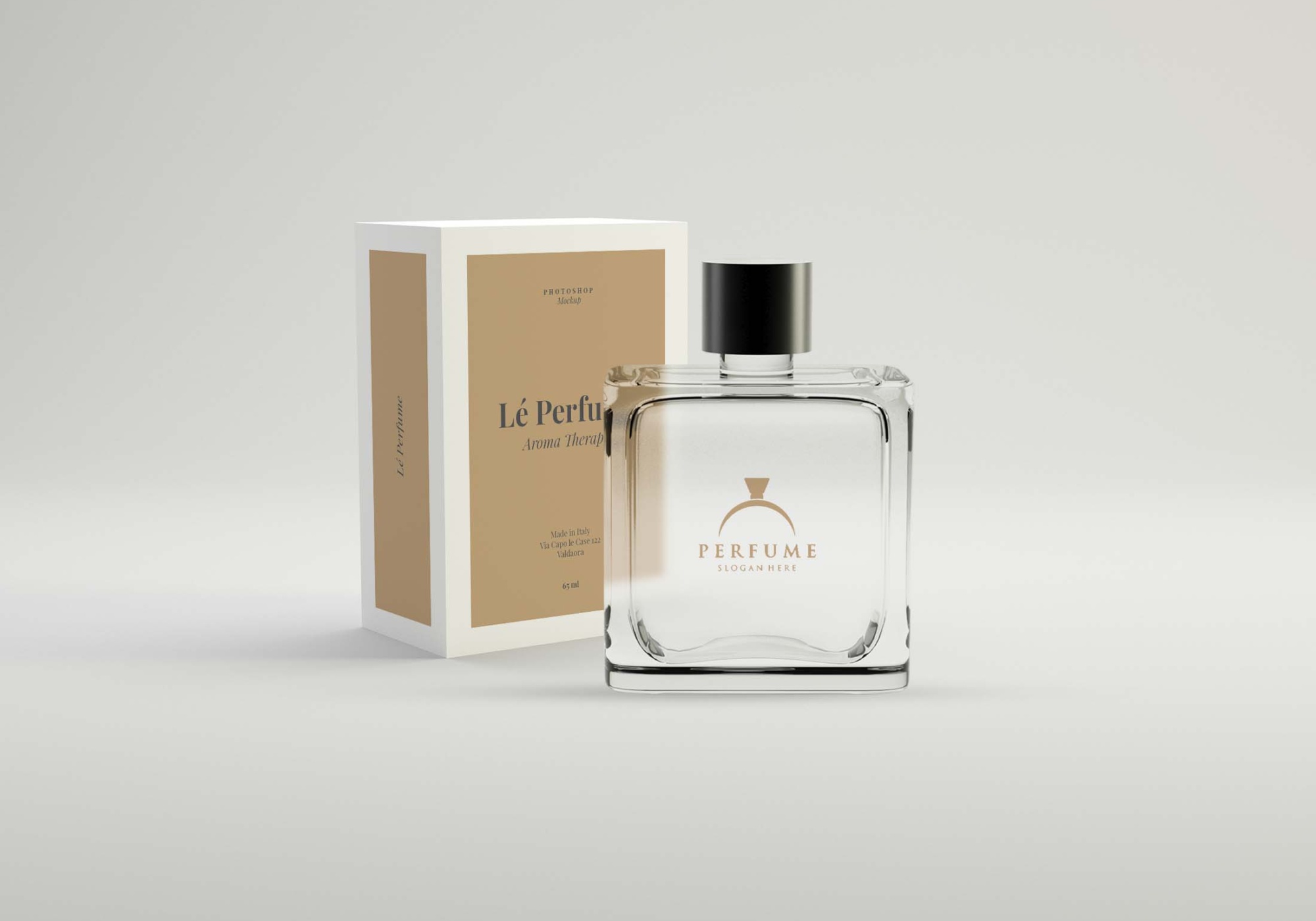 Perfume Packaging Mockup 4
