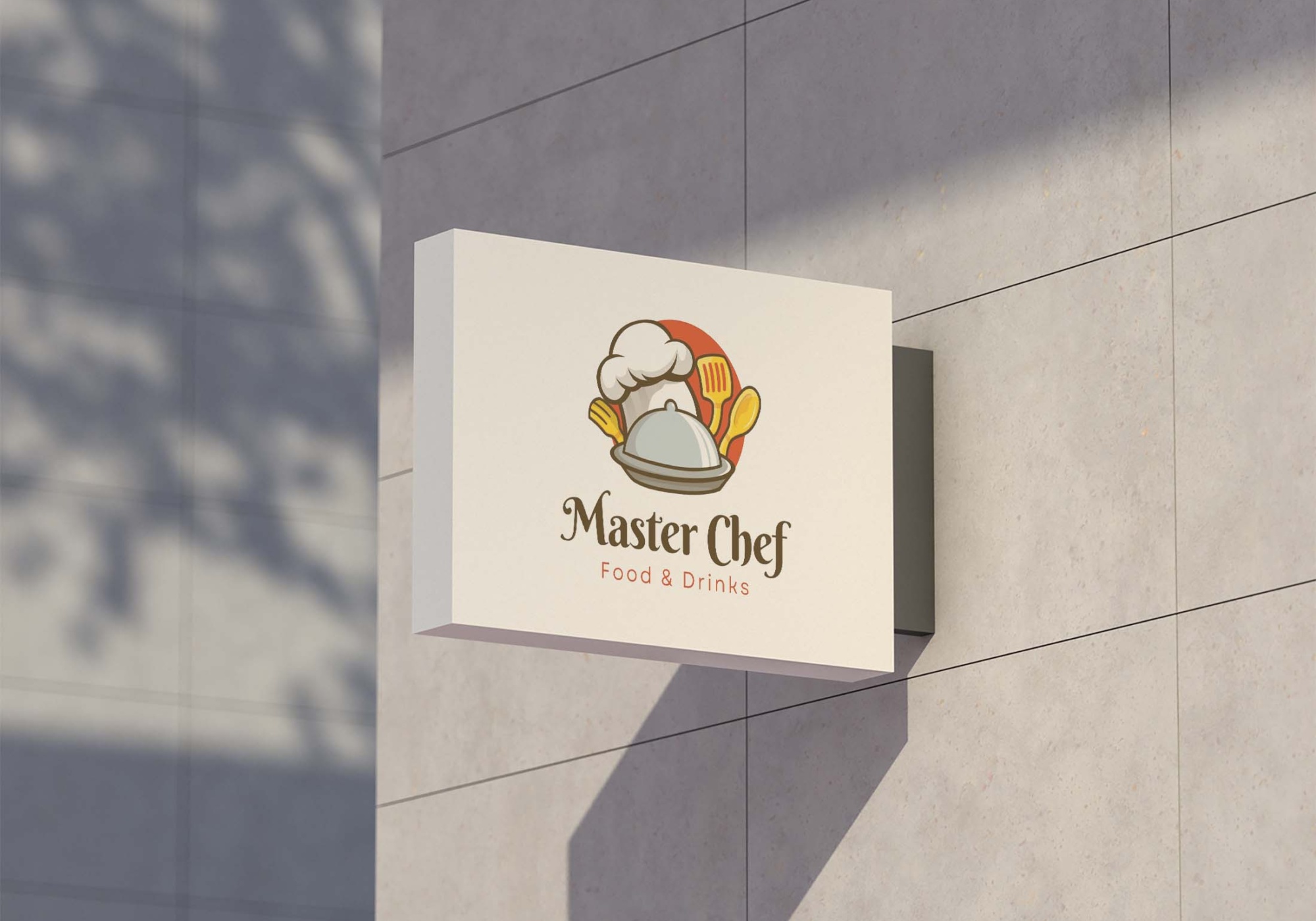 Restaurant Sign Mockup 7