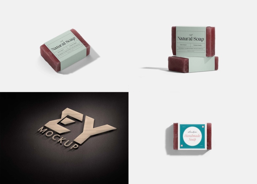 Creative Soap Branding Mockup Ideas Soap Branding Mockup 1 1