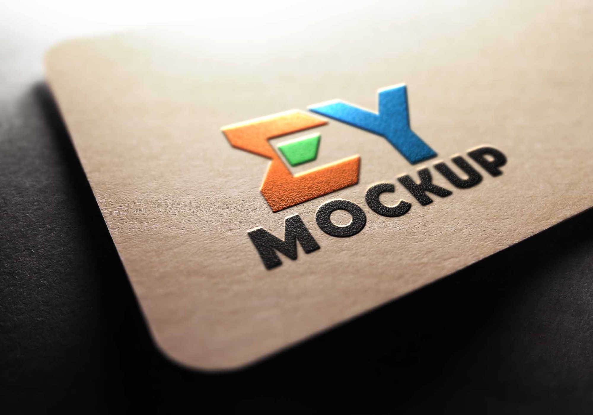 Clean Logo Mockup PSD 4