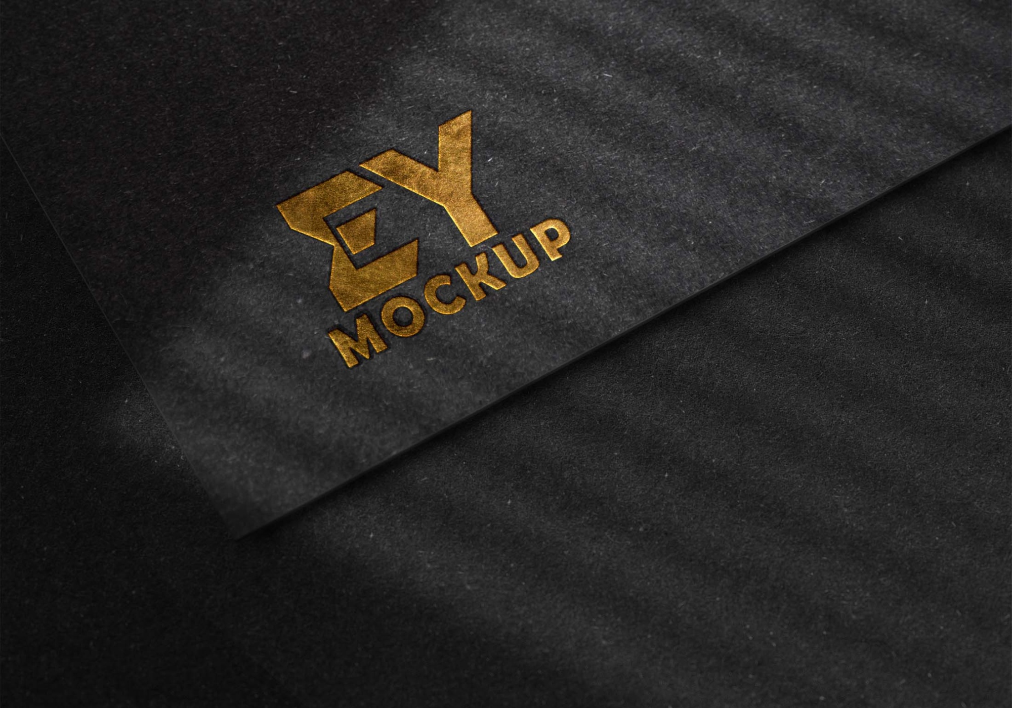 Stylish Dirty Gold Logo Mockup Dirty Gold Logo Mockup 1