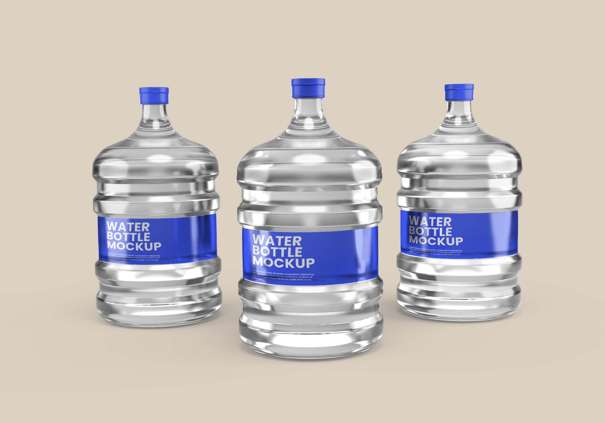 Gallon Bottle Mockup 3