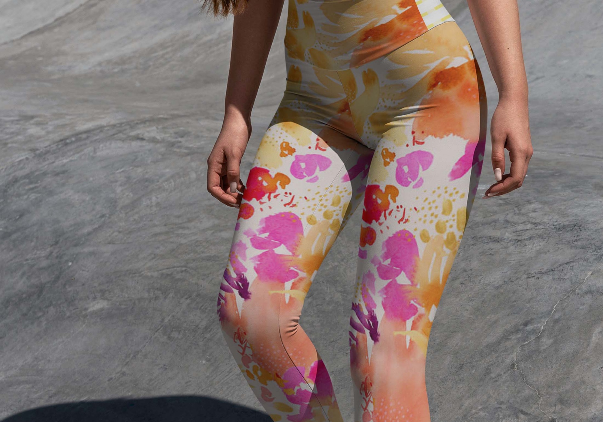 Legging Mockup PSD 1