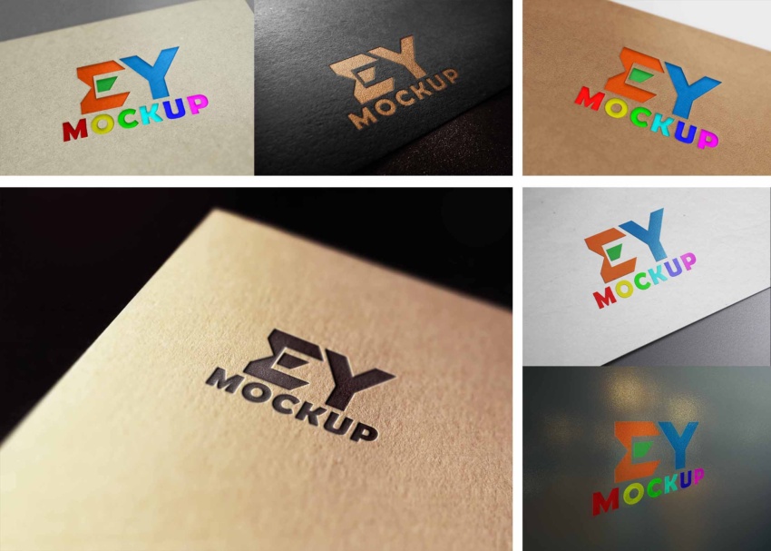 Free Modern Logo Mockup PSD Download Modern Logo Mockup PSD 1 1