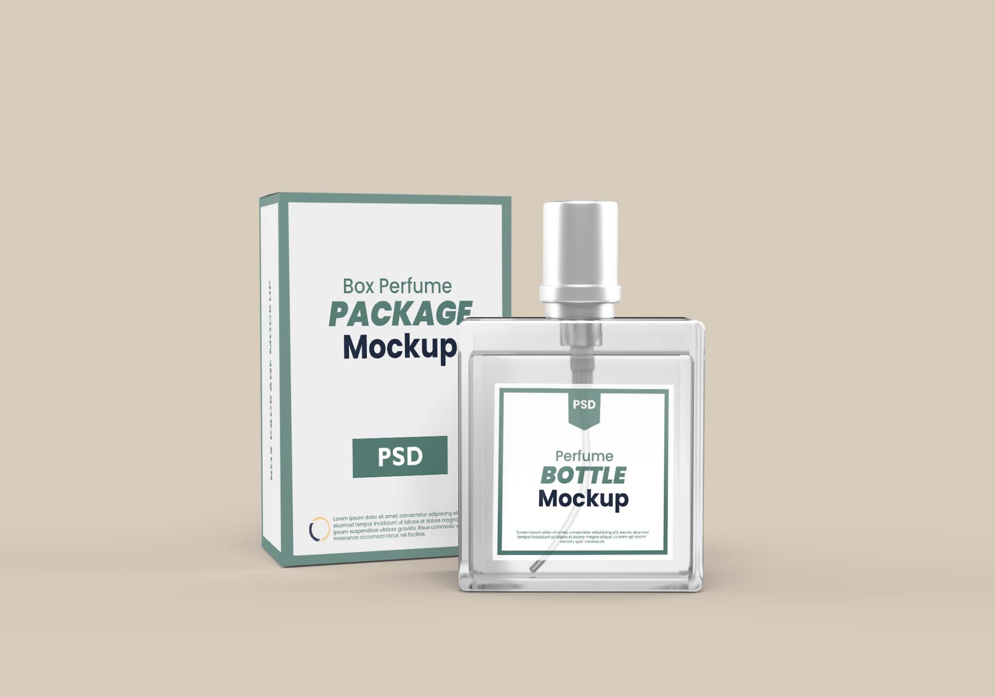 Stylish Perfume Packaging Mockups for Designers Perfume Packaging Mockup 1