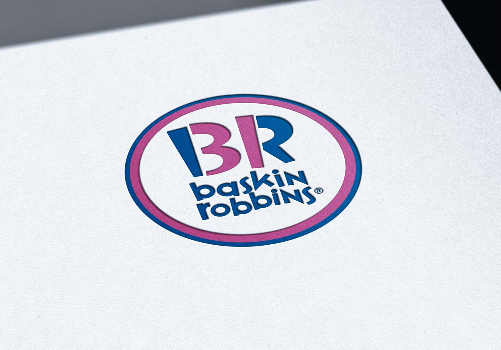 Elegant Thin Embossed Logo Mockup Thin Embossed Logo Mockup PSD 3