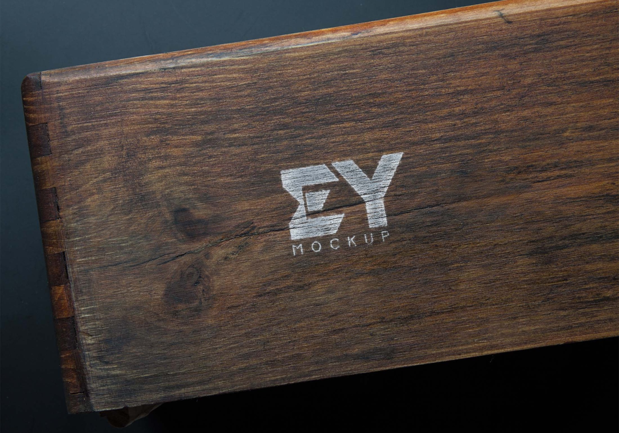 Elegant Wood Background Logo Mockup Wood Background Logo Mockup PSD 6