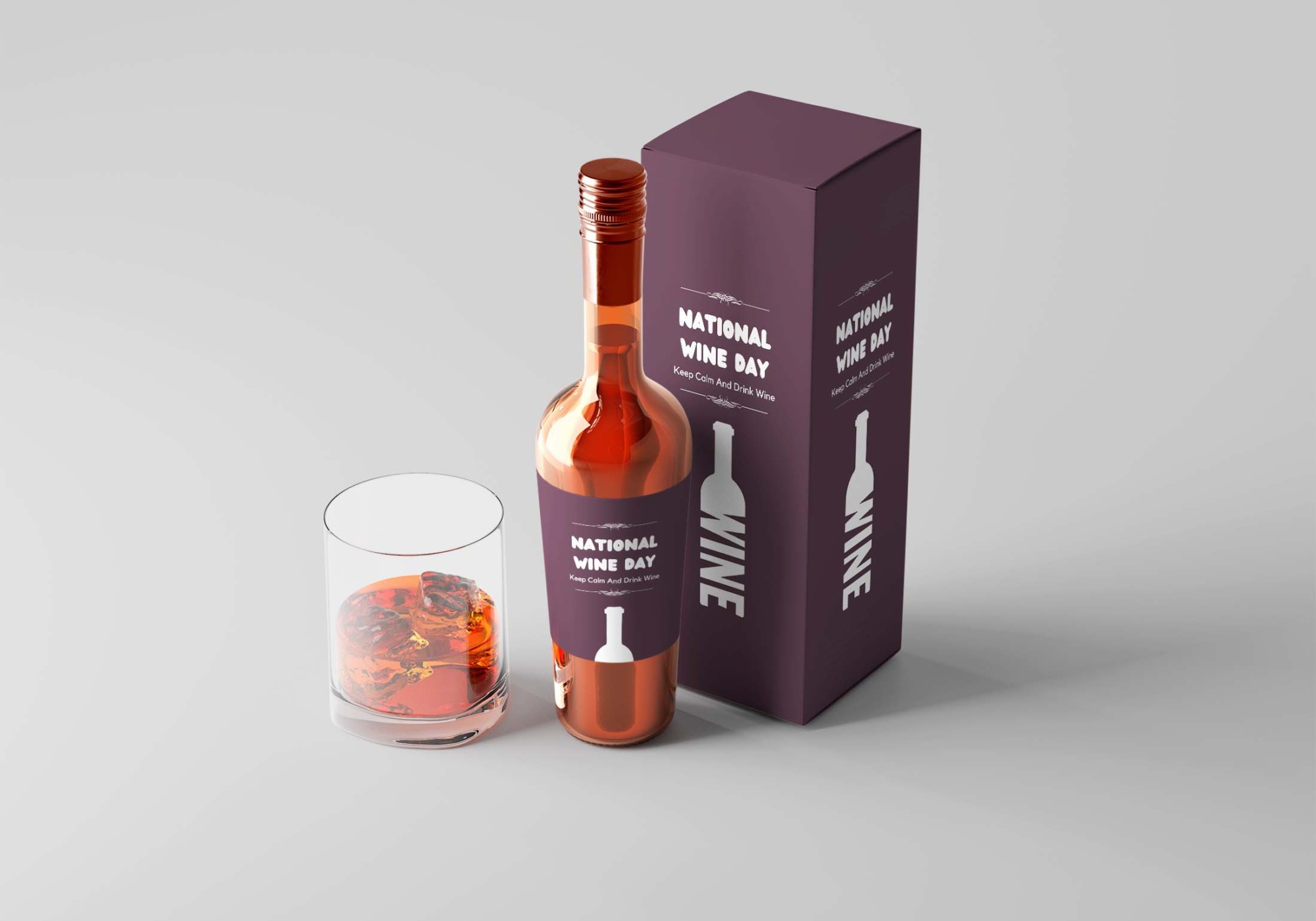 Top Wine Packaging Mockup Download Best Wine Packaging Mockup PSD 1