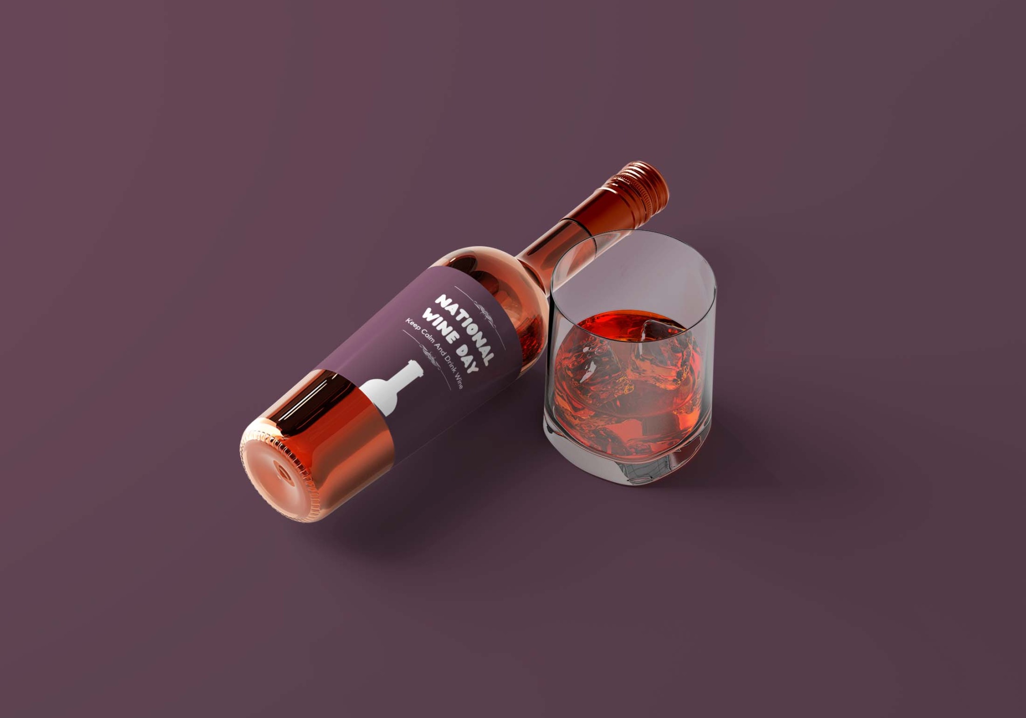 Top Wine Packaging Mockup Download Best Wine Packaging Mockup PSD 2