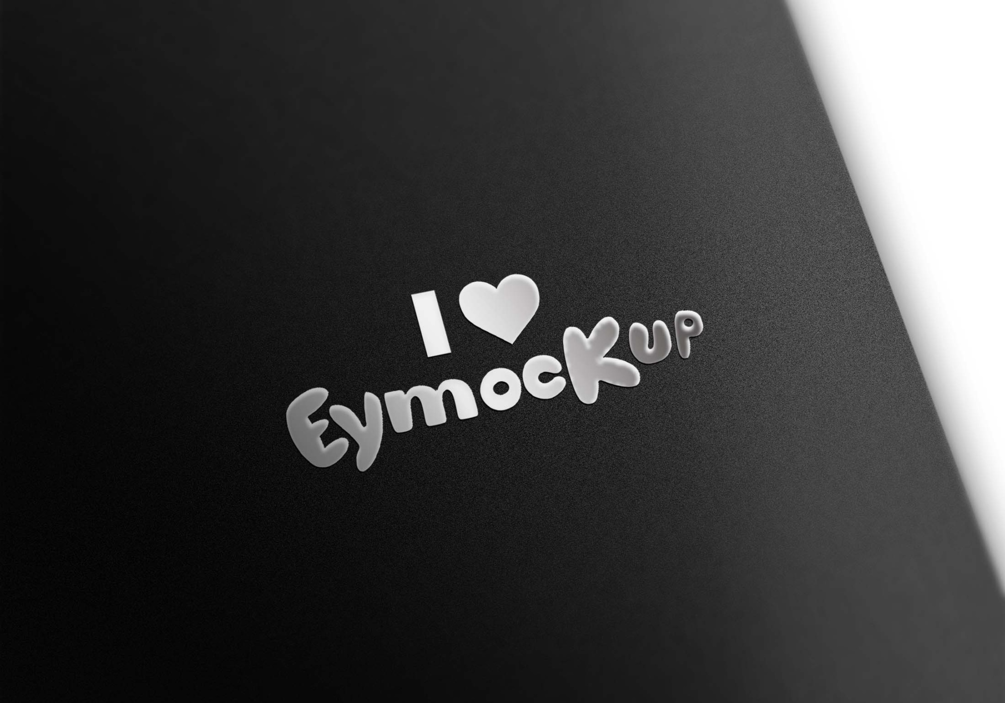 Downloadable Black Background Logo Mockup Black Background Logo Mockup 1