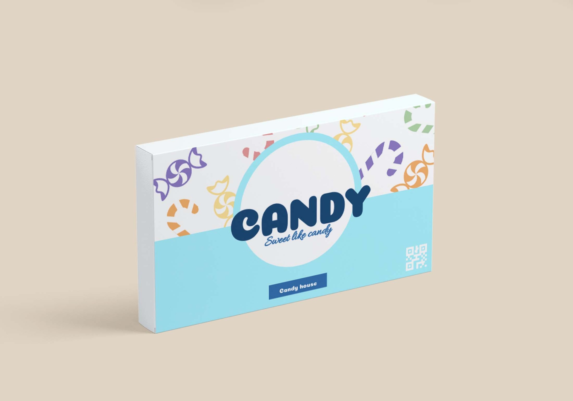 Candy Box Mockup PSD 2