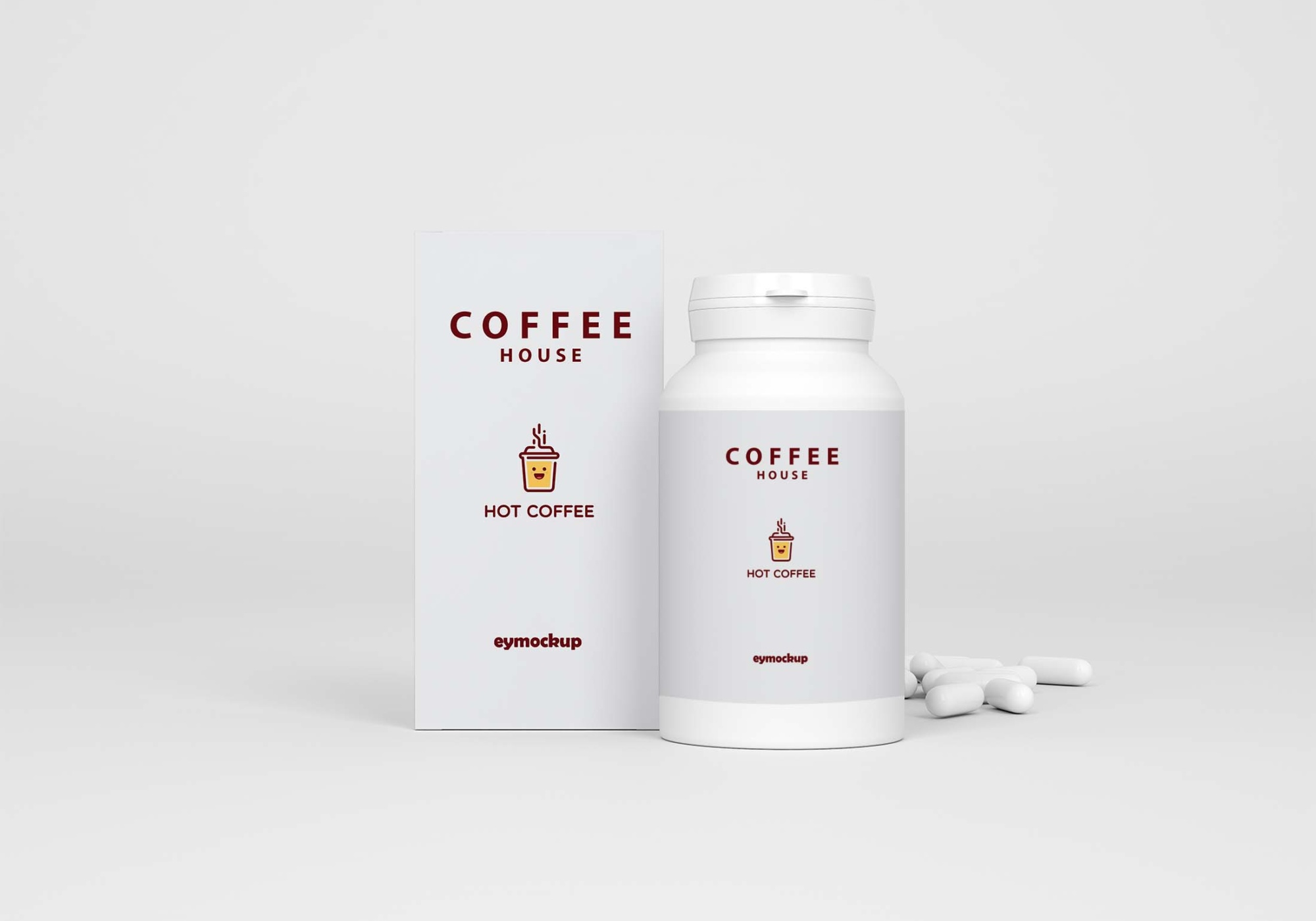 Free Capsules Bottles Mockup Download Capsules Bottles Mockup PSD 1