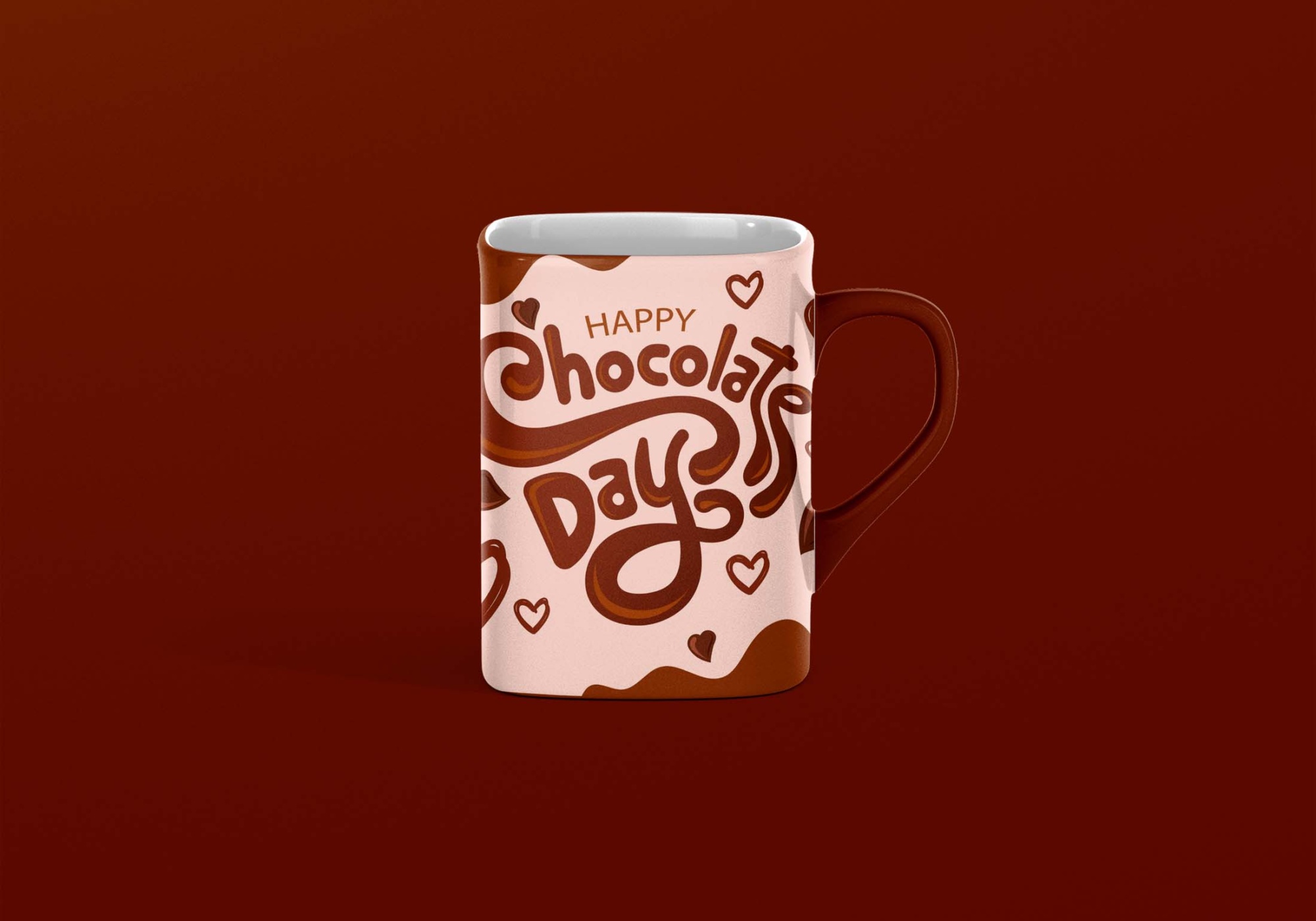Free Chocolate Mug Mockup Download Chocolate Mug Mockup PSD 1