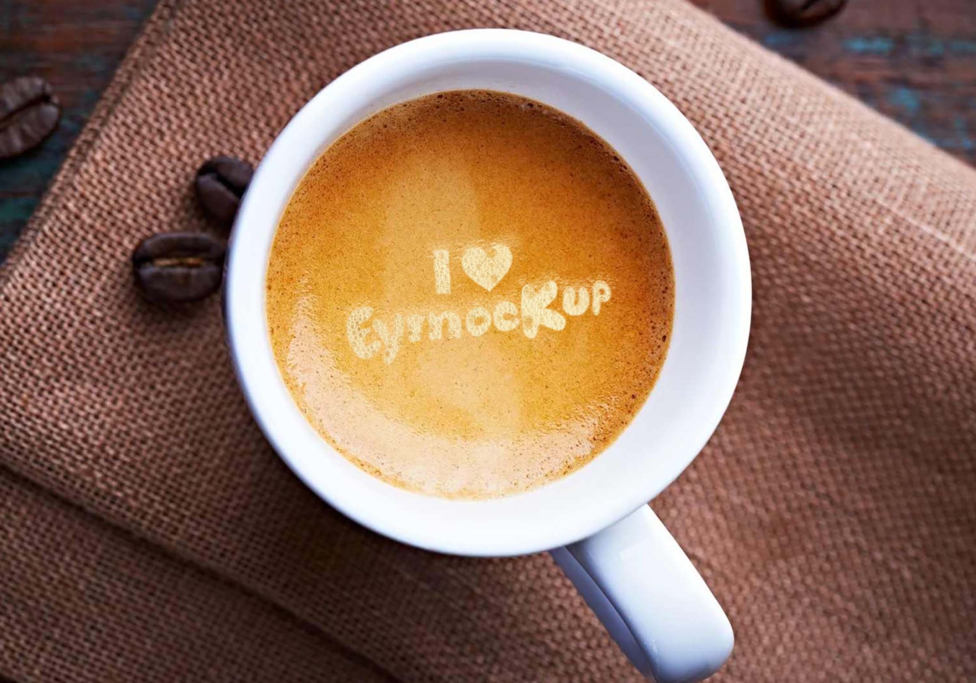 Coffee Cup Logo MockupPSD 2