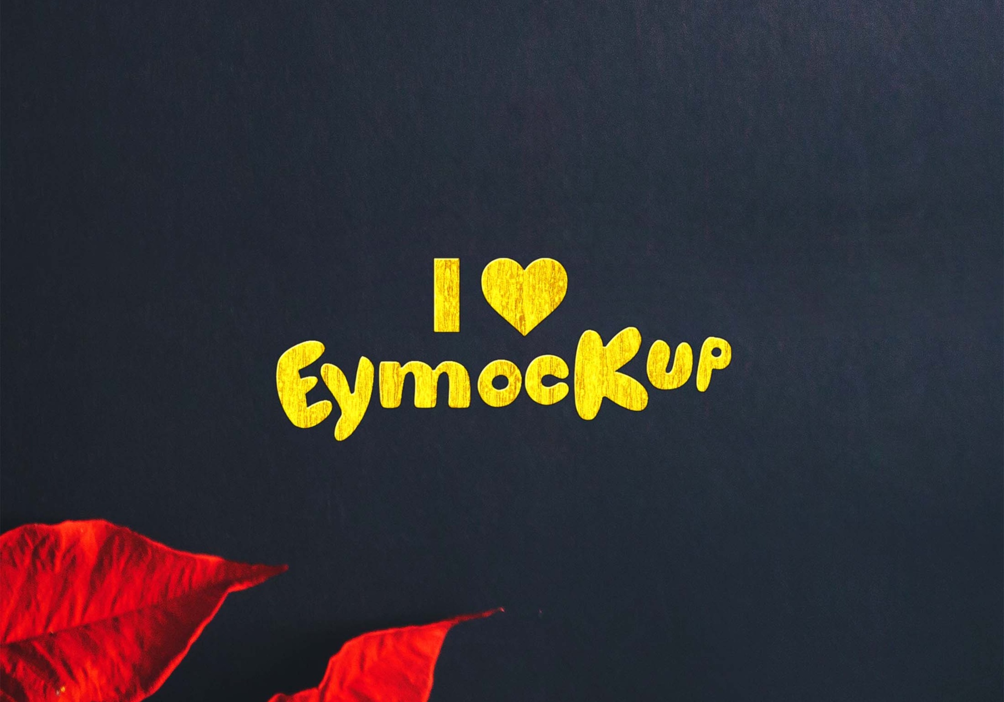 Free Dark Background Logo Mockup Dark Background Logo Mockup PSD 1